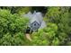 Charming blue two-story home with lush landscaping and a welcoming walkway at 26056 Neptunes Lndg, Fort Mill, SC 29708