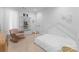 A bright bedroom with a modern design and a white rocking horse at 2913 Lake Ave, Charlotte, NC 28208