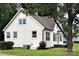 Exterior view of home with a white exterior and black shutters at 330 17Th Nw St, Hickory, NC 28601