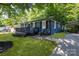 Attractive home with a front deck, complemented by a paved walkway and vibrant greenery at 3637 Glenville Rd, Charlotte, NC 28215