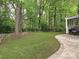 Lush backyard featuring a well-maintained lawn and an inviting patio area at 4315 Poplar Grove Dr, Charlotte, NC 28269