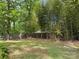 Lush backyard featuring bamboo and a wood fence, offering privacy and a serene outdoor retreat at 703 S Highway 27 Hwy, Stanley, NC 28164