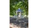 Charming white gazebo nestled among mature trees offers a serene escape at 707 Saint Cloud Dr, Statesville, NC 28625