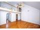 Bright living room with hardwood floors, vaulted ceilings and a spacious open floor plan at 786 Sw Treva Anne Sw Dr, Concord, NC 28027