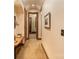 Hallway with arched ceiling leading to bathroom and other rooms in the house at 8534 Highgrove St, Charlotte, NC 28277