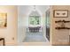 Bright sitting area with window seat and stylish decor at 8534 Highgrove St, Charlotte, NC 28277