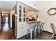 Bright and inviting kitchen with light cabinets, modern appliances, and stylish breakfast bar seating at 100 Willow Run Dr # 26, Gastonia, NC 28056