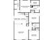 Detailed floor plan showcasing the layout of the home with labeled rooms and dimensions at 1024 Short St, Salisbury, NC 28144