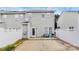 This property features a private backyard with a concrete patio and a well-maintained vinyl fence at 10378 Alexander Martin Ave, Charlotte, NC 28277