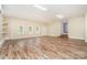 Bonus room featuring wood-style flooring, recessed lighting, and natural light at 120 Mossy Rock Trl, Iron Station, NC 28080