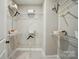 Well-organized walk-in closet with multiple shelves and hanging storage space at 12055 Lavinia Ln, Charlotte, NC 28277
