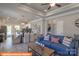 Spacious open-concept living room and kitchen with hardwood floors and neutral decor at 1260 Langston Ln, Salisbury, NC 28144