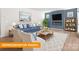 Stylish living room with a cozy fireplace and modern decor, perfect for relaxation at 1278 Langston Ln, Salisbury, NC 28144