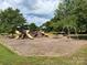Community playground for children with slides, swings, and climbing structures at 13223 Willow Breeze Ln, Huntersville, NC 28078
