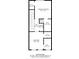 Upstairs floor plan featuring a primary bedroom, bathrooms, laundry, walk-in closets, and secondary bedroom with dimensions at 16930 Summers Walk Blvd, Davidson, NC 28036