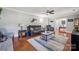Bright living room featuring hardwood floors, neutral paint and stylish furnishings, a perfect space for relaxing at 1753 Elmwood Dr, Rock Hill, SC 29730
