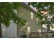 View of the home's exterior, showing siding, windows, and a wooden deck at 1835 Allegheny Dr, Gastonia, NC 28054