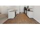 Bright kitchen features modern appliances, granite countertops, and wood-look flooring at 1835 Allegheny Dr, Gastonia, NC 28054