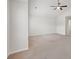 Bright main bedroom with neutral paint and carpeting, with a ceiling fan at 1835 Allegheny Dr, Gastonia, NC 28054