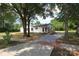 Pleasant single-story home featuring white siding, red shutters, and ample parking space at 2002 Kingston Rd, Kingstown, NC 28150