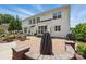 Spacious backyard features a large patio, perfect for outdoor entertaining at 2763 Rivendale Ct, Indian Land, SC 29707