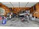 Spacious garage with ample storage, work space, and boat parking at 2763 Rivendale Ct, Indian Land, SC 29707