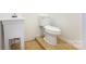 Small bathroom with a toilet and a sink at 2845 Lakefront Dr, Belmont, NC 28012