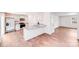 Modern kitchen featuring granite countertops, white cabinets, and stainless steel appliances at 7205 Finnigan Rd, Charlotte, NC 28215
