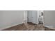 Bright bedroom offering wood flooring with private bath and closet at 7860 Henry Harris Rd, Fort Mill, SC 29707