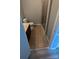 Bathroom with a tile floor, shower with glass doors, and a vanity with sink at 824 S Laurel St, Lincolnton, NC 28092