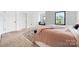 Spacious bedroom featuring bright natural light, plush carpet, and a comfortable bed with throw pillows at 862 Kathy Dianne Dr, Fort Mill, SC 29707