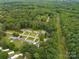 An aerial view showcases the neighborhood's mix of homes and wooded areas, providing a peaceful community atmosphere at 1040 Spring Dr, Gastonia, NC 28052
