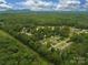Aerial shot of the neighborhood, highlighting the mix of homes and surrounding greenery at 1040 Spring Dr, Gastonia, NC 28052