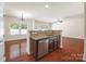 Open kitchen area featuring stainless steel appliances and ample countertop space at 12009 Elizabeth Madison Ct, Charlotte, NC 28277