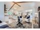 Bright, open-concept living space flows into a modern kitchen and dining area at 1515 Edgewater Dr, Charlotte, NC 28210