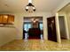 View of the living room with furniture from the dining room at 165 Kimball Rd, China Grove, NC 28023