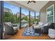 Outdoor patio with string lights, ample seating, and a view of the pool at 220 Forsythia Ln, Tega Cay, SC 29708
