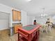 Open kitchen layout with dining area and an island, perfect for entertaining at 2306 Nettleton Ct, Matthews, NC 28105