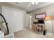 Bedroom featuring a desk, large closet, and neutral color walls at 2750 Victory Ct, Fort Mill, SC 29715