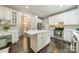 Charming kitchen featuring an island with seating and stainless steel appliances at 2907 Notchview Ct, Charlotte, NC 28210