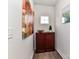 Inviting entryway features a wooden cabinet and stylish decor, creating a warm and welcoming atmosphere at 3023 Ballester Rd, Fort Mill, SC 29707