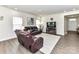 Comfortable living room area with television and fireplace at 3023 Ballester Rd, Fort Mill, SC 29707