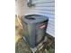 Goodman AC unit on a green lawn outside of the house at 345 Mountain View St, Gastonia, NC 28052