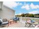Enjoy outdoor living on this deck with comfortable seating and scenic views at 3844 Cheyney Park Dr, Charlotte, NC 28269