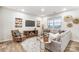 Bright living area with contemporary furnishings, stylish decor, and a large window at 3844 Cheyney Park Dr, Charlotte, NC 28269