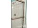 Tile shower with glass door, showerhead, and a metal grab bar at 625 Wildwood Dr, Rock Hill, SC 29730
