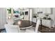 Open concept features a breakfast nook, fireplace, and ample natural light at 706 Evans Manor Dr, Weddington, NC 28104