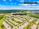 Aerial view showcases a vibrant residential community with lush greenery and convenient proximity to Uptown Charlotte at 7316 Hamilton Bridge Rd, Charlotte, NC 28278