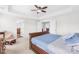 Comfortable bedroom with furniture, tray ceiling and a rocking chair at 7316 Hamilton Bridge Rd, Charlotte, NC 28278