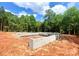 The foundation of a home in a wooded area, ready for construction at 762 Highway 274 Hwy, Clover, SC 29710